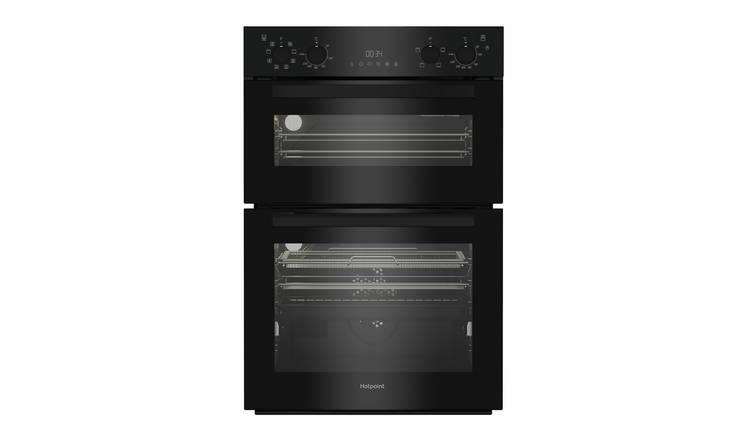 Hotpoint DIH82G1AB Built In Double Electric Oven - Black