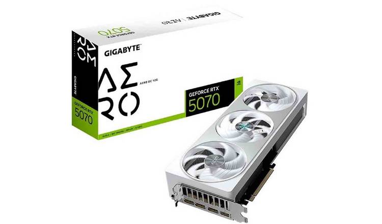 Gigabyte GeForce RTX 5070 AERO OC 12GB Graphics Card