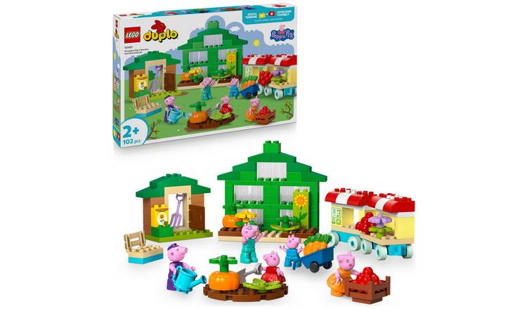 LEGO DUPLO Peppa Pig Grandpa Pig's Garden & Greenhouse 10461