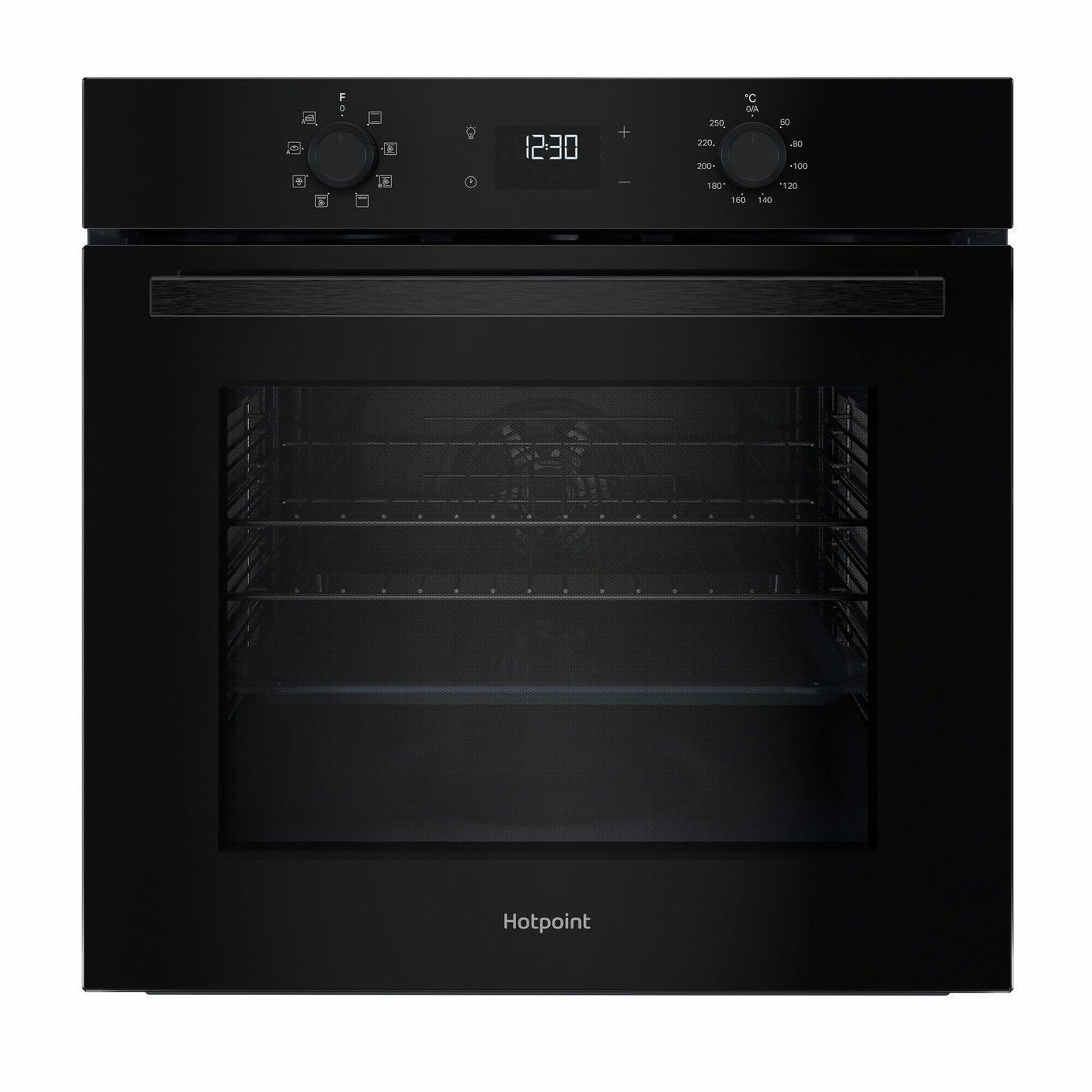 Hotpoint HO455CBUK Built In Single Electric Oven - Black