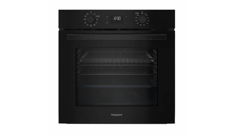 Hotpoint HO458CFBUK Built In Single Electric Oven - Black