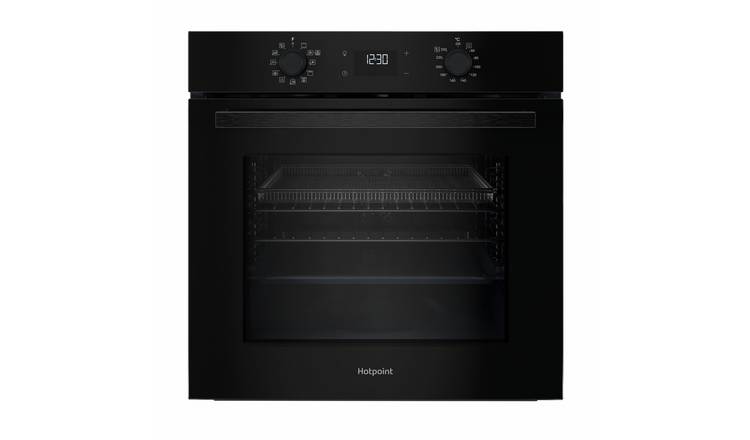 Hotpoint HO458HFBUK Built In Single Electric Oven - Black
