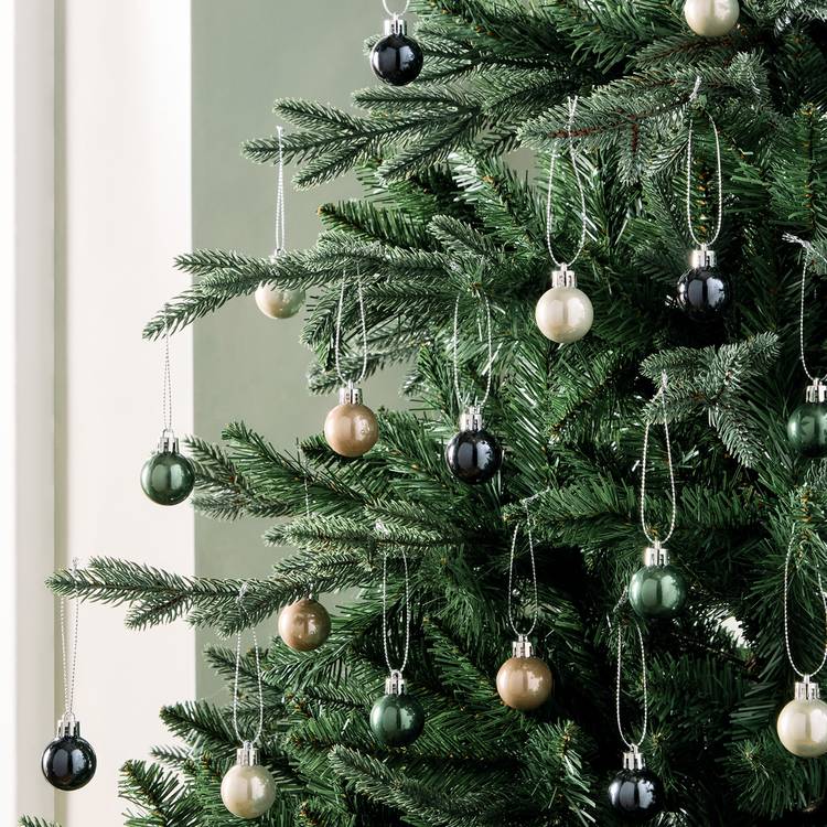 Habitat Pack of 49 Shatterproof Timeless Christmas Bauble  0