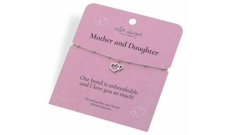 Hot Diamonds Sterling Silver Mother & Daughter Bracelet