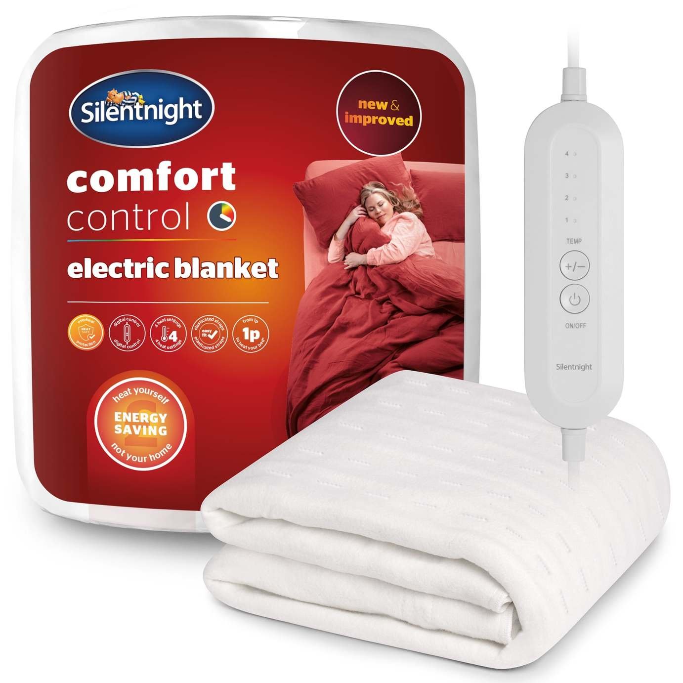 Silentnight Comfort Control Electric Blanket - Super King