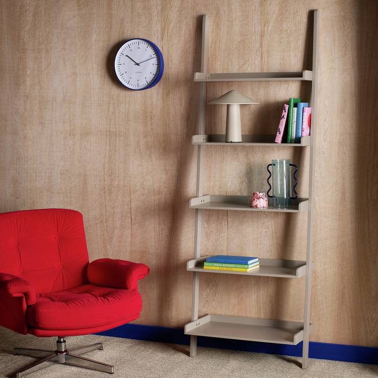 Habitat Jessi 5 Shelves Wide Bookcase - Grey 0