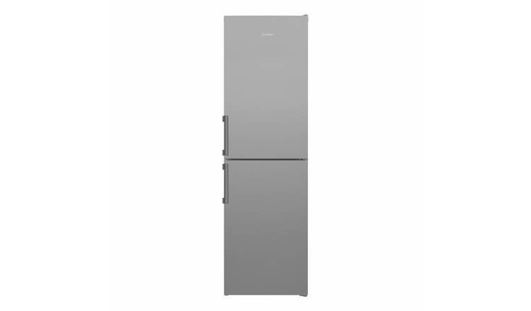 Indesit IKNH1261S4UK Freestanding Fridge Freezer - Silver