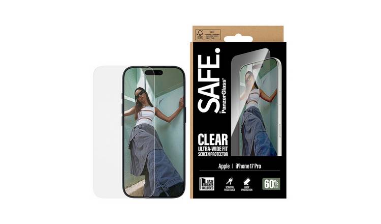 SAFE. By PanzerGlass iPhone 17 Pro Screen Protector