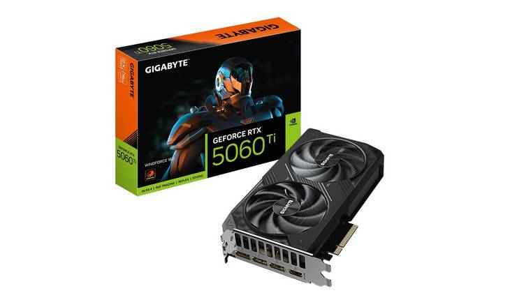 Gigabyte GeForce RTX 5060 Ti Windforce OC 16GB Graphics Card