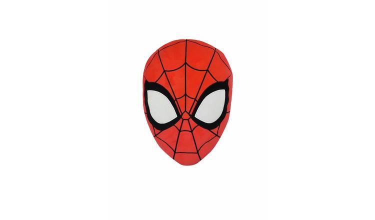 Marvel Spider-Man Head Shaped Kids Cushion - 34x25cm