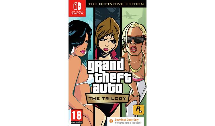 Grand Theft Auto: The Trilogy Defn Edn Nintendo Switch Game