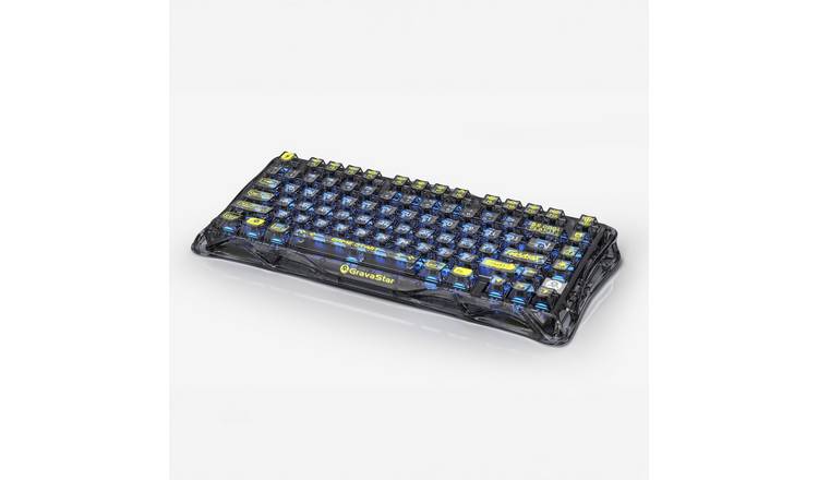 Gravastar Mercury K1 Lite Wireless Gaming Keyboard - Black