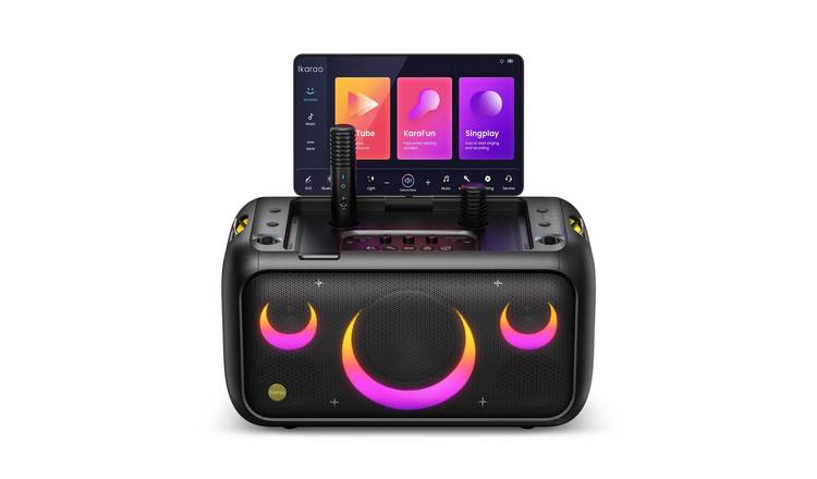 Ikarao Break X1 Smart Speaker Karaoke - Black