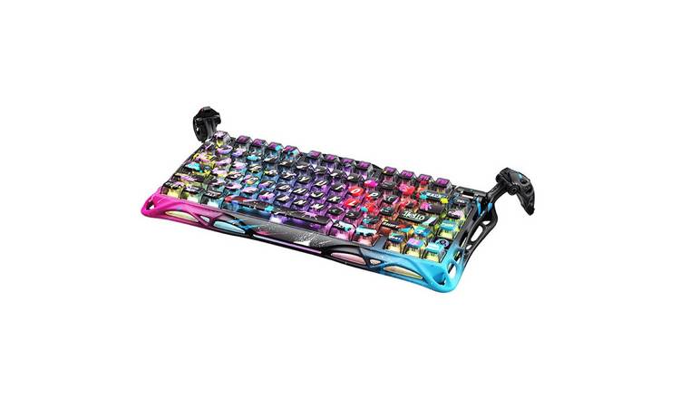 Gravastar Mercury V75 Pro Neon Graffiti Wired Keyboard