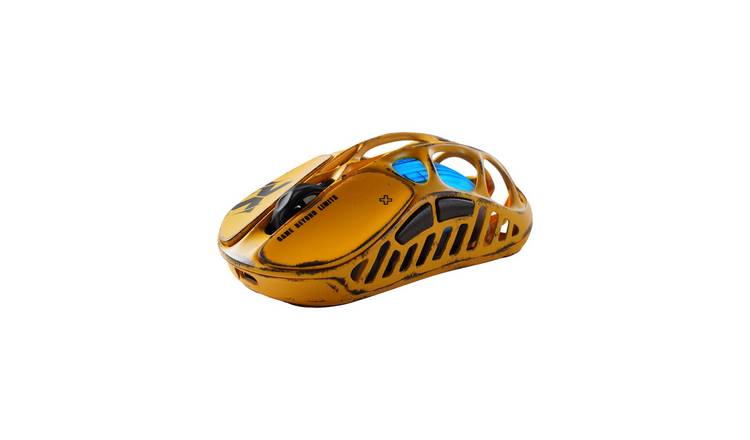 Gravastar Mercury X Se Battle worn Wireless Mouse - Yellow