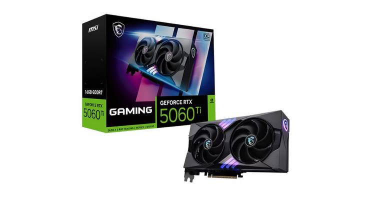 MSI GeForce RTX 5060 Ti 16GB Gaming OC Graphics Card
