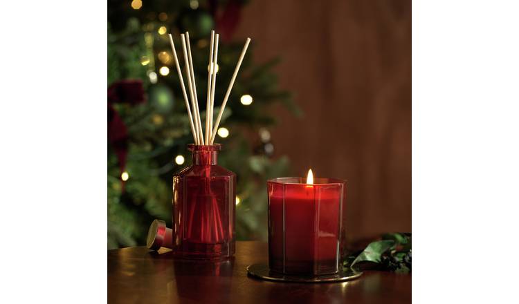 Argos Home Candle & Diffuser Set - Christmas Spice