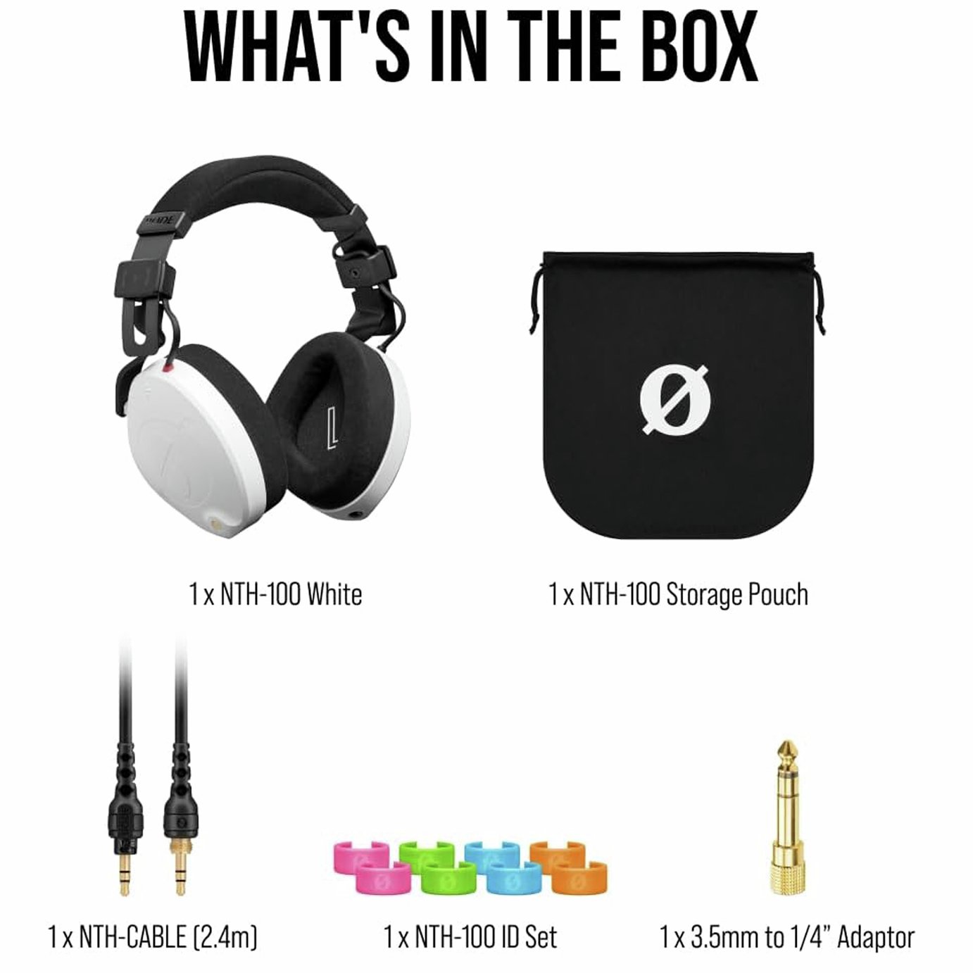 Buy Rode NTH-100 Professional Over-Ear Headphones - White
