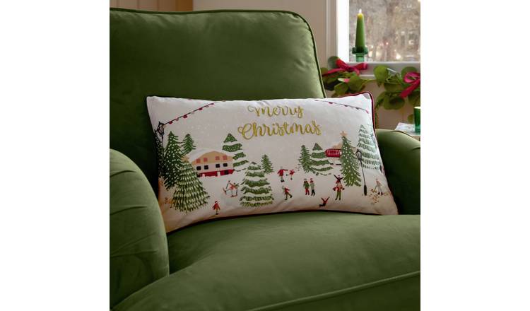 furn Joy to All Cushion - White - 30x50cm