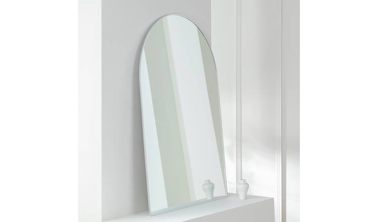 Habitat Silver Arch Wall Mirror - 100x70cm