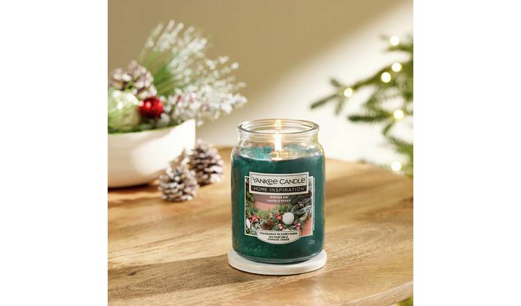 Yankee Home Inspiration Large Jar Candle - Winter Fir