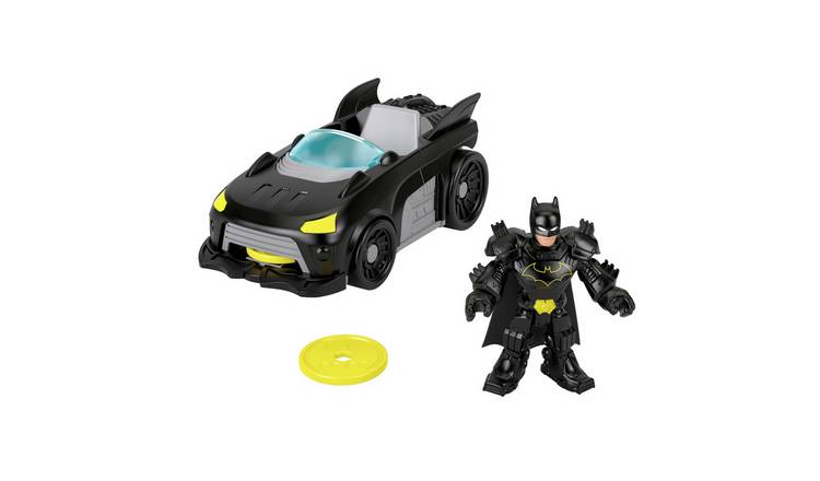 Imaginext DC Super Friends Metal Force Batmobile Toy Car