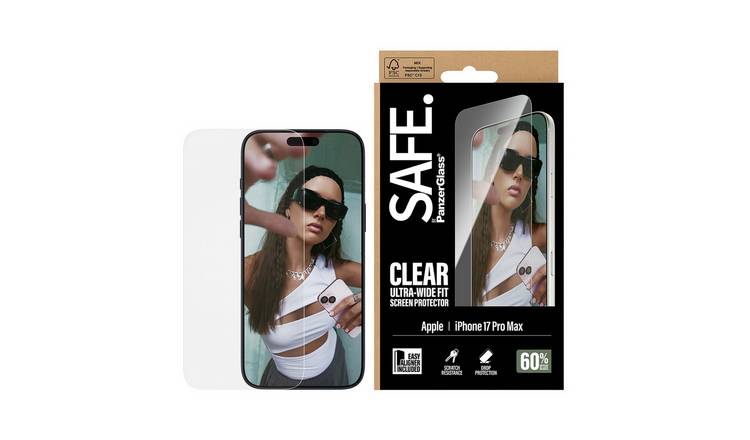 SAFE. By PanzerGlass iPhone 17 Pro Max Screen Protector