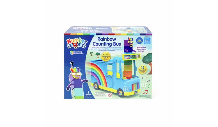 Learning Resources Numberblocks Rainbow Counting Bus Playset