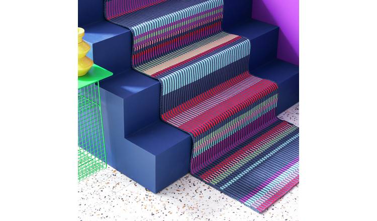 Margo Selby Buster Red Flatweave Runner - 66x200cm