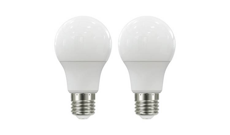 Argos Home 5.9W LED Standard E27 Light Bulb - 2 Pack