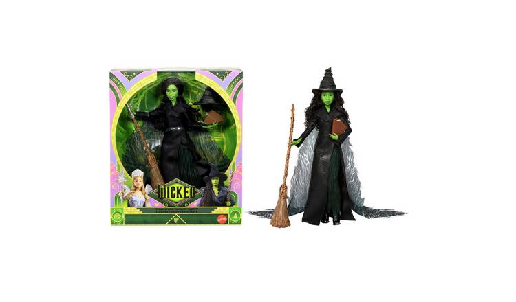 Wicked For Good Deluxe Elphaba Doll & Accessories