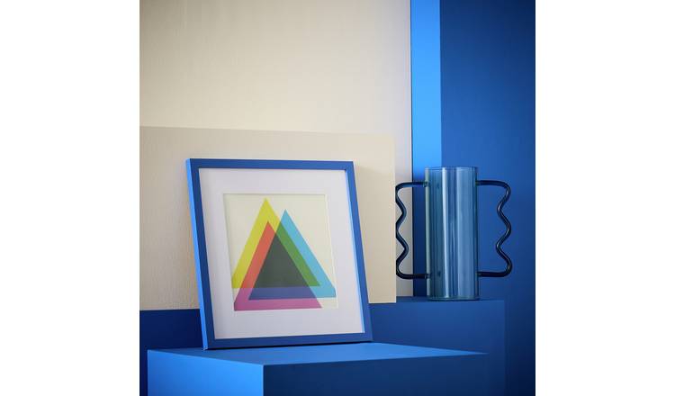Habitat Blue Square Picture Frame - 12x12"