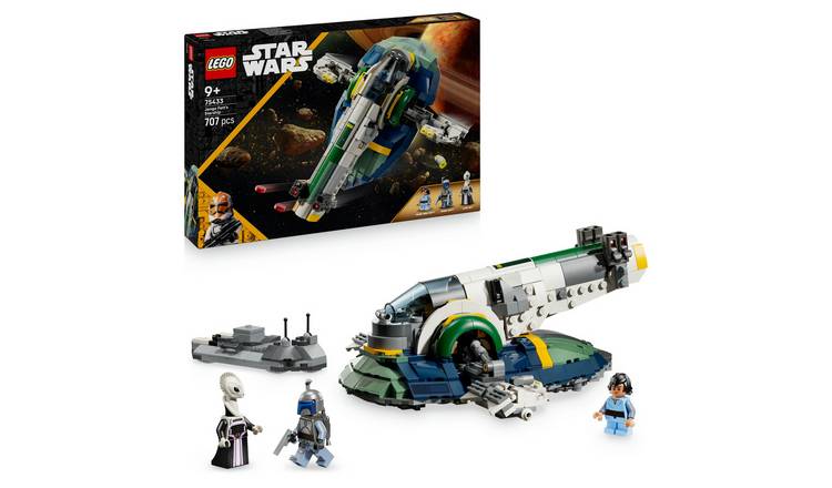 LEGO Star Wars Jango Fett's Starship Building Toy Set 75433