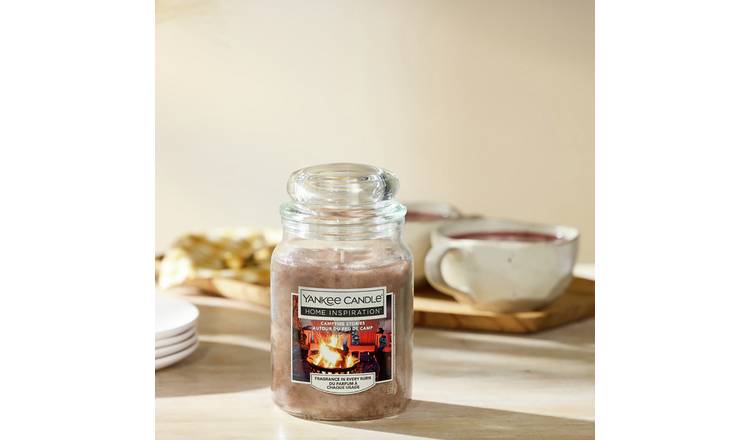 Yankee Home Inspiration Large Jar Candle - Campfire Stories