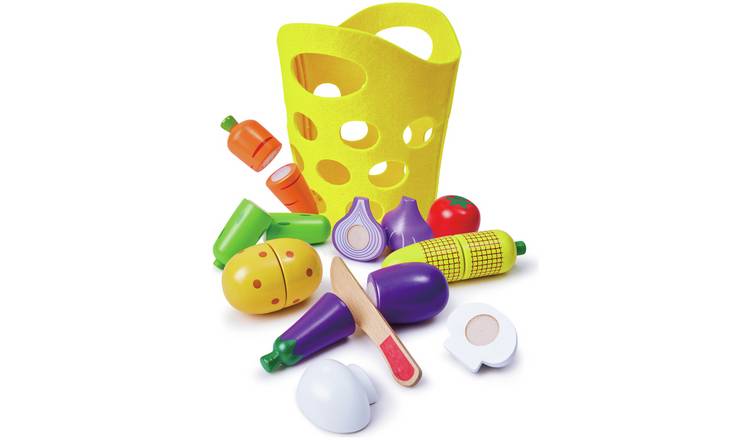 Chad Valley Wooden Veg Set