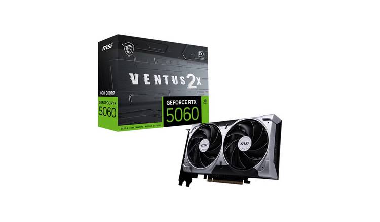 MSI GeForce RTX 5060 8GB Ventus 2X OC Graphics Card