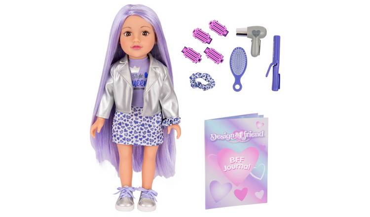 DesignAfriend 18 Inch Hair Stylist Doll