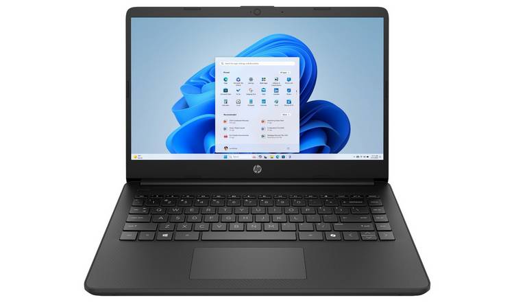 HP BM2T8EA 14in Celeron 4GB 64GB Laptop - Black
