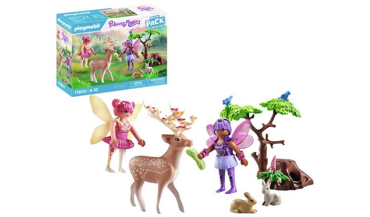 Playmobil 71800 Starter Pack Fairies with Forest Animals