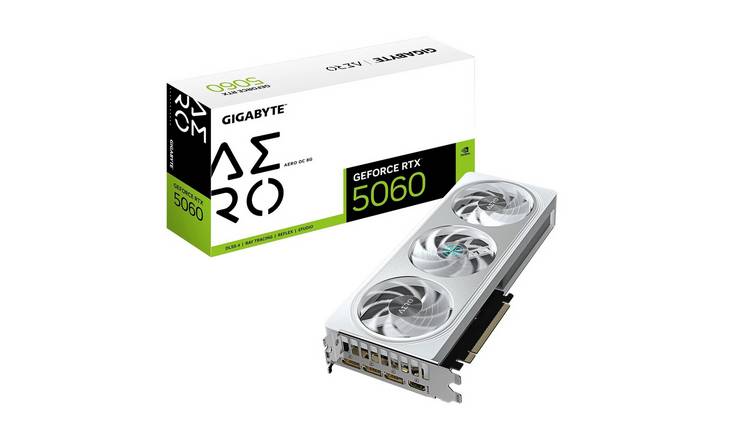 Gigabyte GeForce RTX 5060 Aero OC 8GB Graphics Card