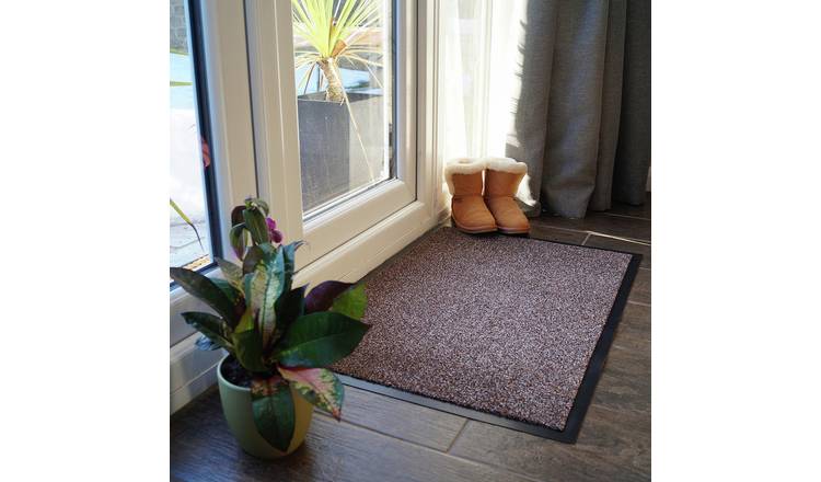 Mighty Mats Dirt Buster Natural Star Doormat - 50x80cm