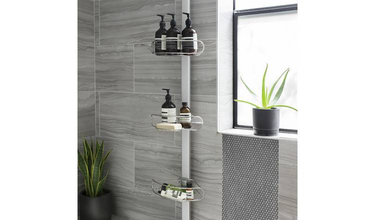 Simplehuman Large Tension Shower Caddy - Stainless Steel