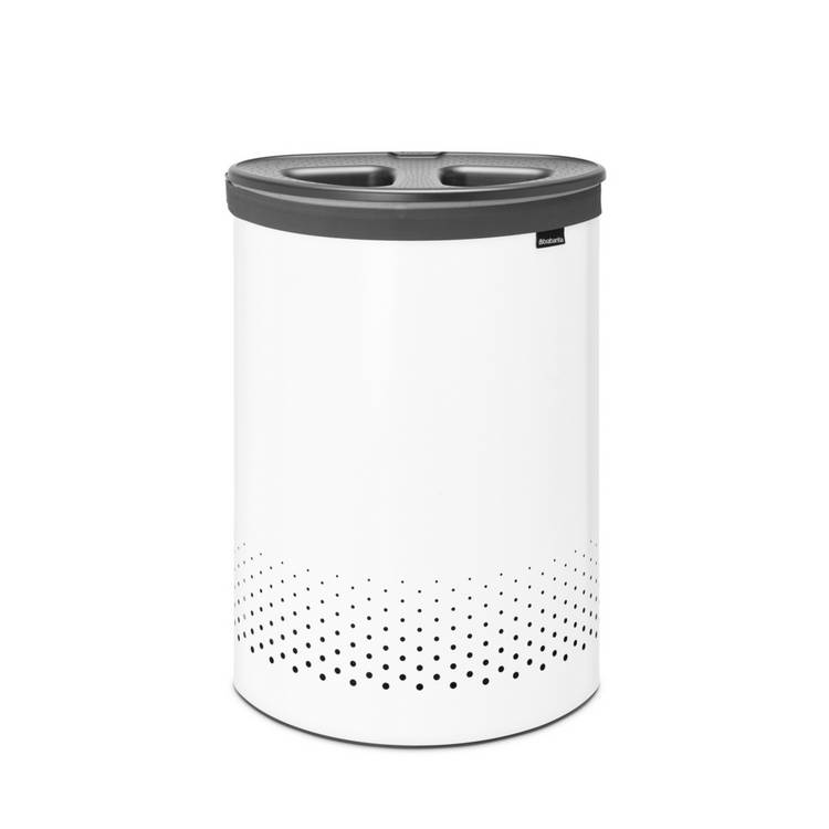Brabantia 55 Litre Selector Laundry Container Bin - White 0