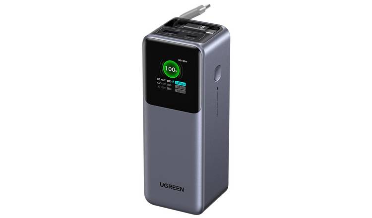 UGREEN Nexode 165W 20000mAh Power Bank with USB-C Cable