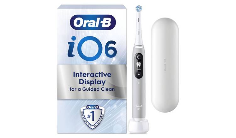 Oral-B iO6 Grey Opal Smart Toothbrush