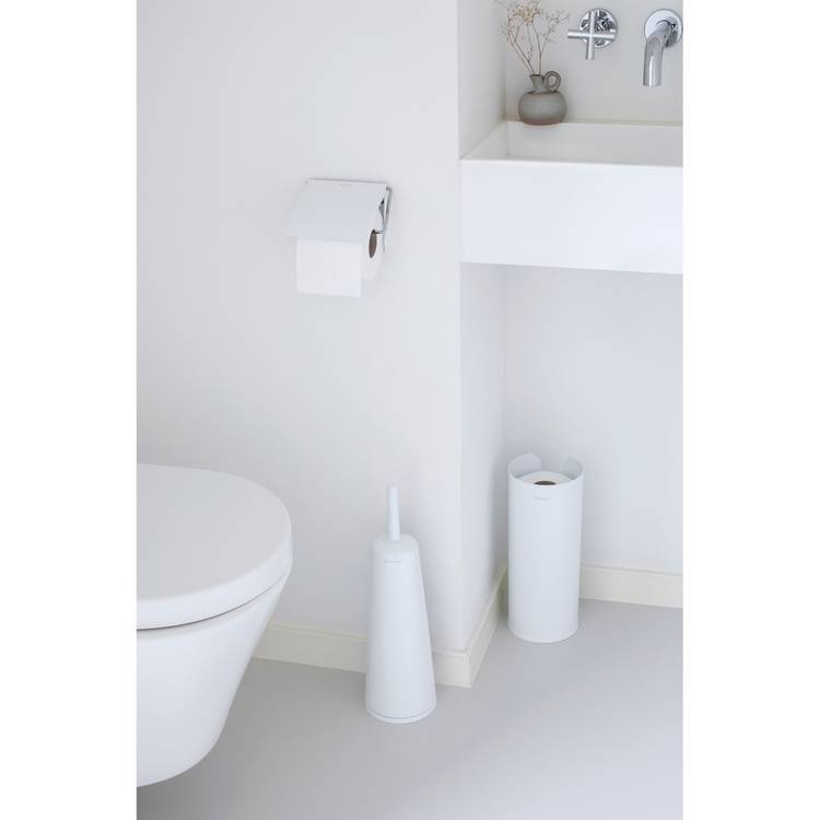 Brabantia Renew 3 Piece Bathroom Set - White 0