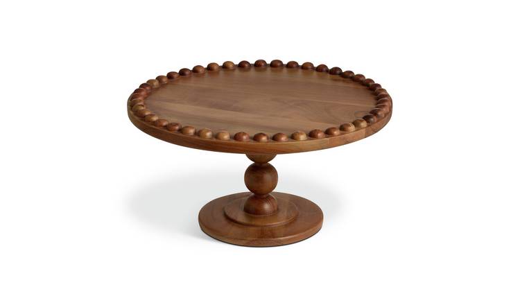 Habitat Bobbin Cake Stand - Wood