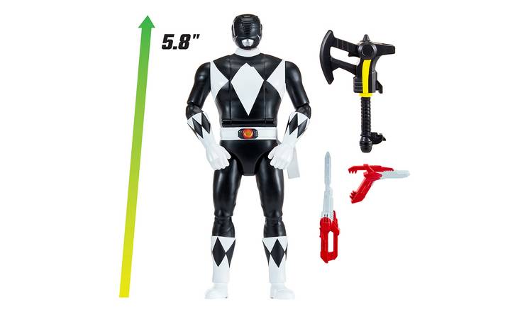 Mighty Morphin Power Rangers Auto-Morphin Black ActionFigure