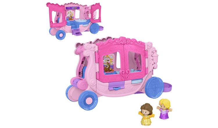 Little People Disney Princess Pull-Along Musical Carriage 