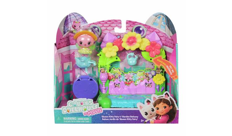 Gabby's Dollhouse The Movie Balcony Pack Garden Solid